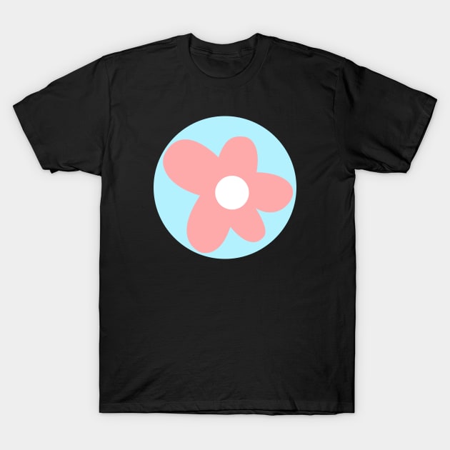 Trans Flower - Transgender Flower T-Shirt by Football from the Left